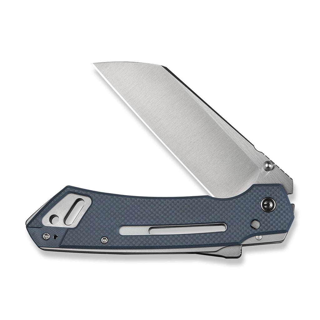 Civivi C24052-2 Buster FG Folding Knife (Coarse Neutral Blue G10 Handle)