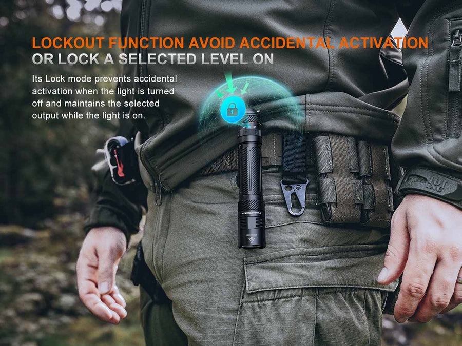 Fenix PD45R ACE Multi-Mode Rechargeable Flashlight (3200 Lumens)