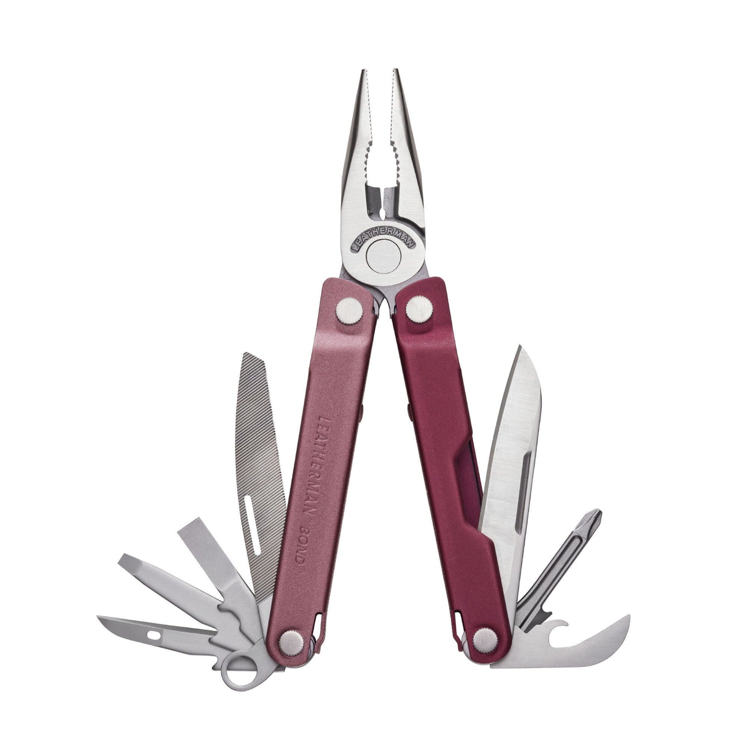 Leatherman Bond Multitool (Heathered Cranberry Cerakote Handle)