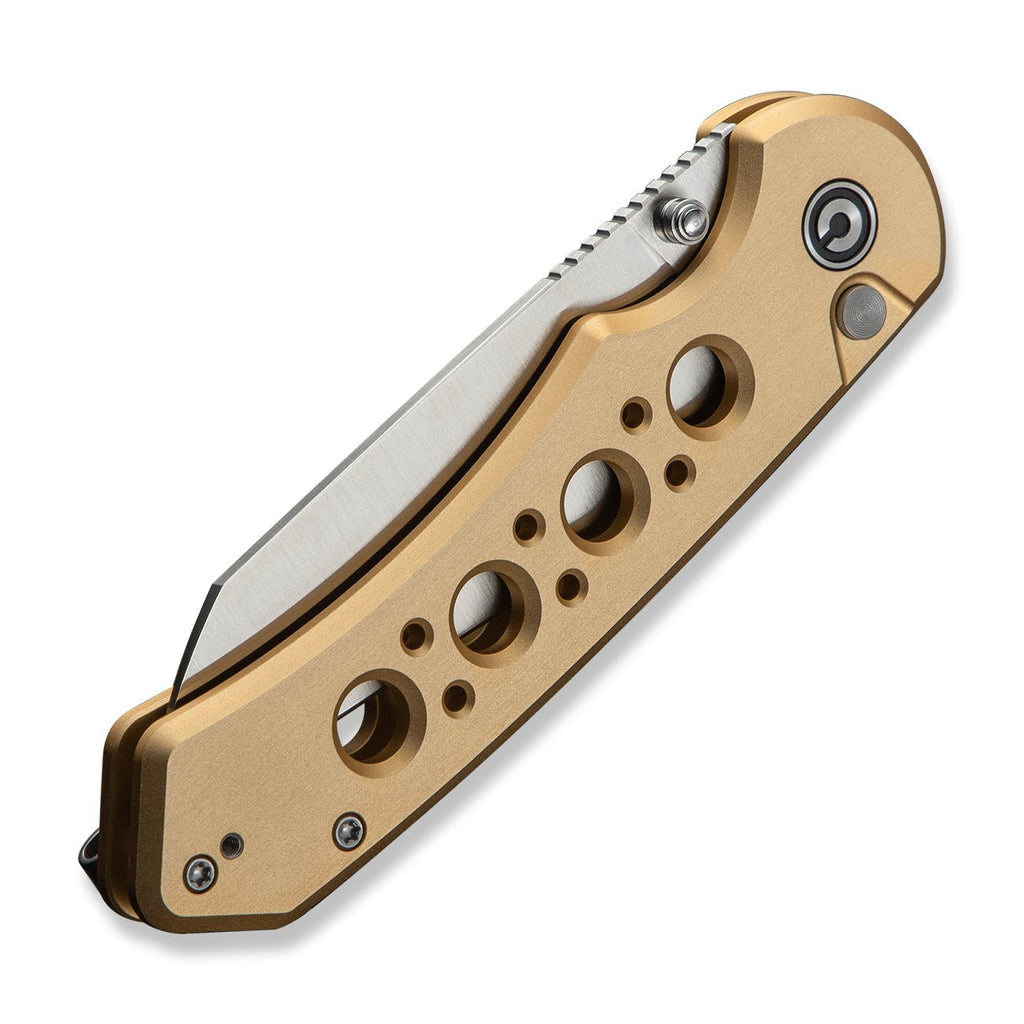 Civivi C24067-3 Pragma Prime Folding Knife (Champagne Milled Aluminum Handle)