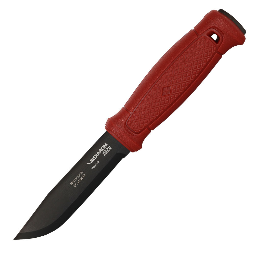 Morakniv Garberg (C) Black Blade Bushcraft Knife (Dala Red Special Edition)