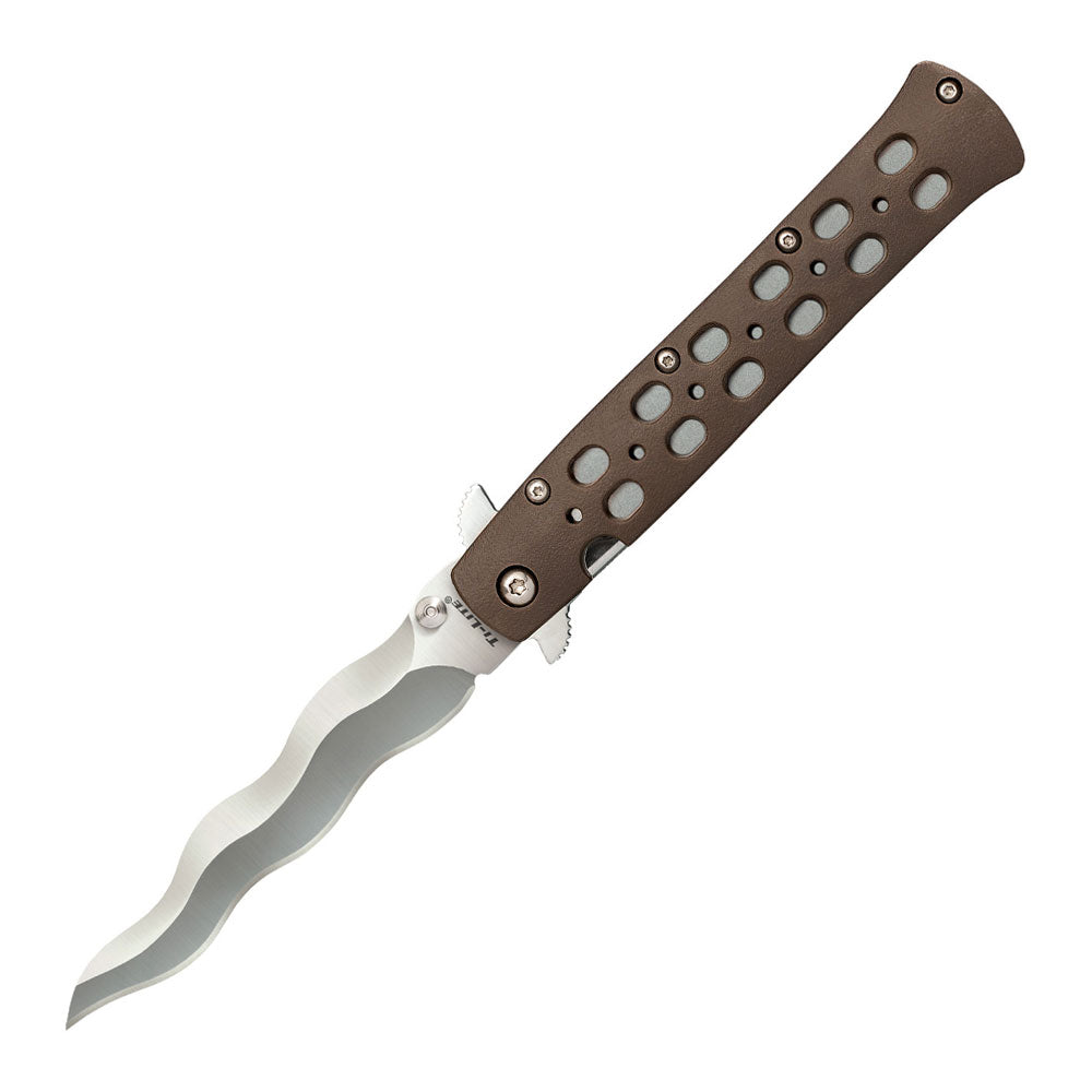 Cold Steel 4" Ti-Lite Kris FDE Zy-Ex Handle Folding Blade
