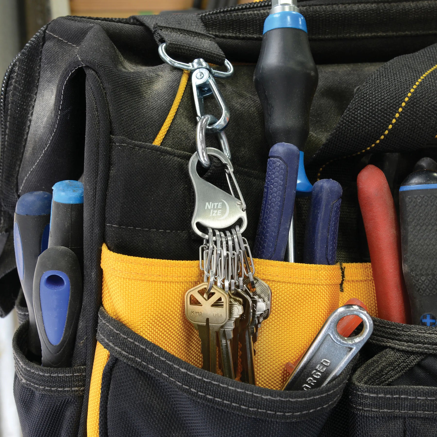 Nite Ize KeyRack Steel S-Biner (2 Version)