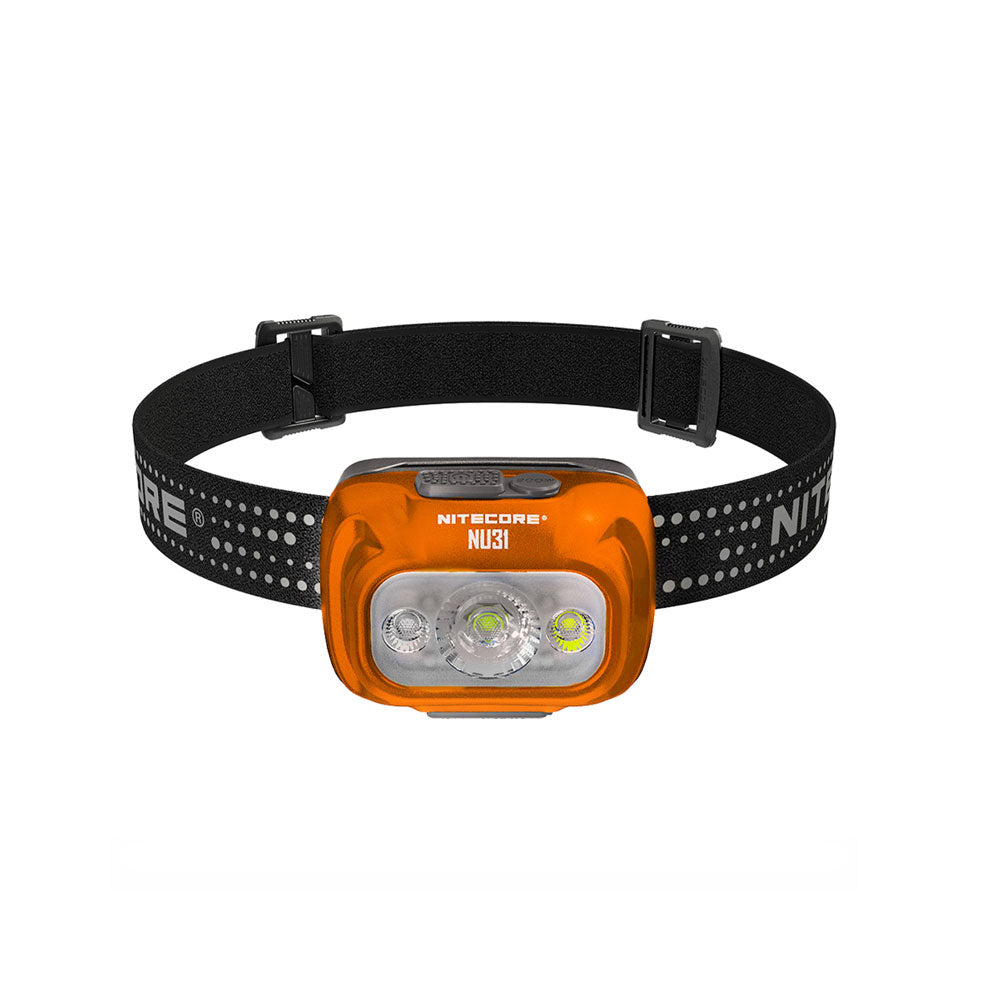 Nitecore NU31 Triple Output Lightweight Rechargeable Headlamp (550 Lumens) (3 Versions)
