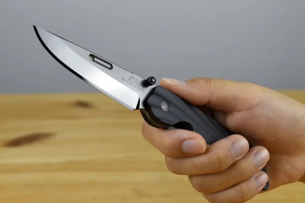 Rockstead HIZEN-DLC Folding Knife (Duralumin Handle) Folding Knife