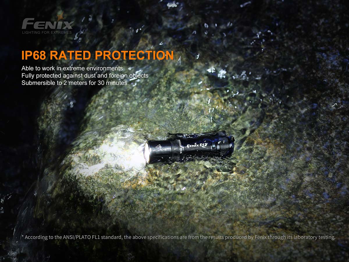 Fenix E12 V2.0 Flashlight (160 Lumens)