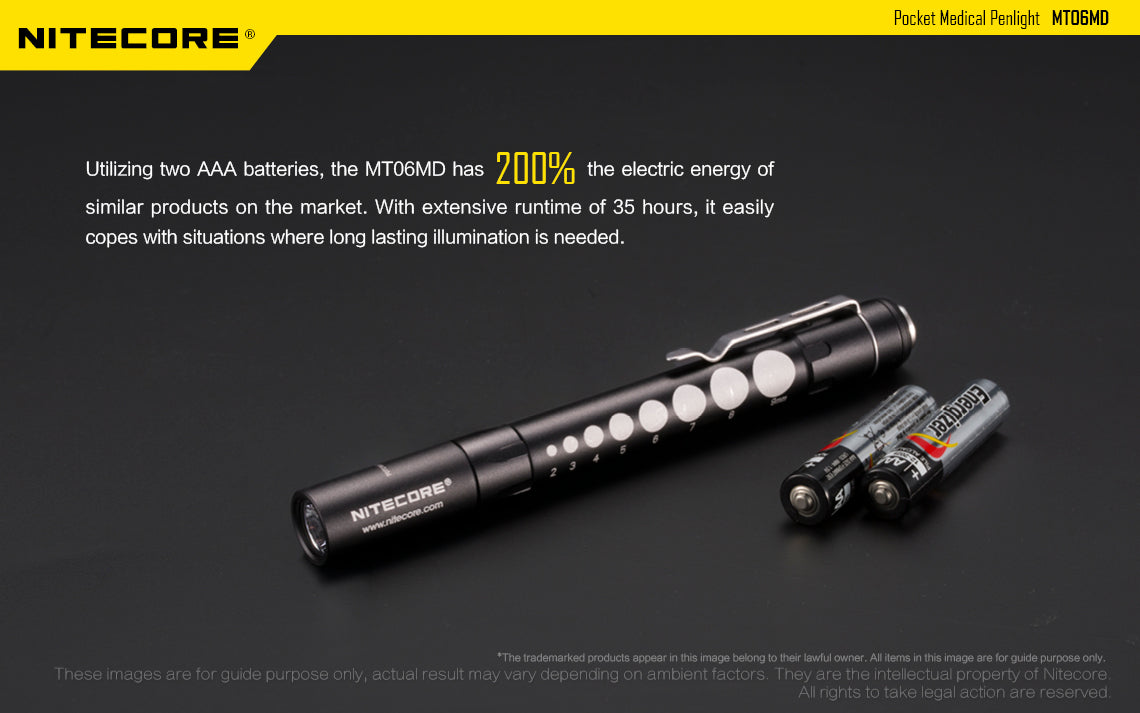 Nitecore MT06MD LED Penlight (180 Lumens) - Thomas Tools