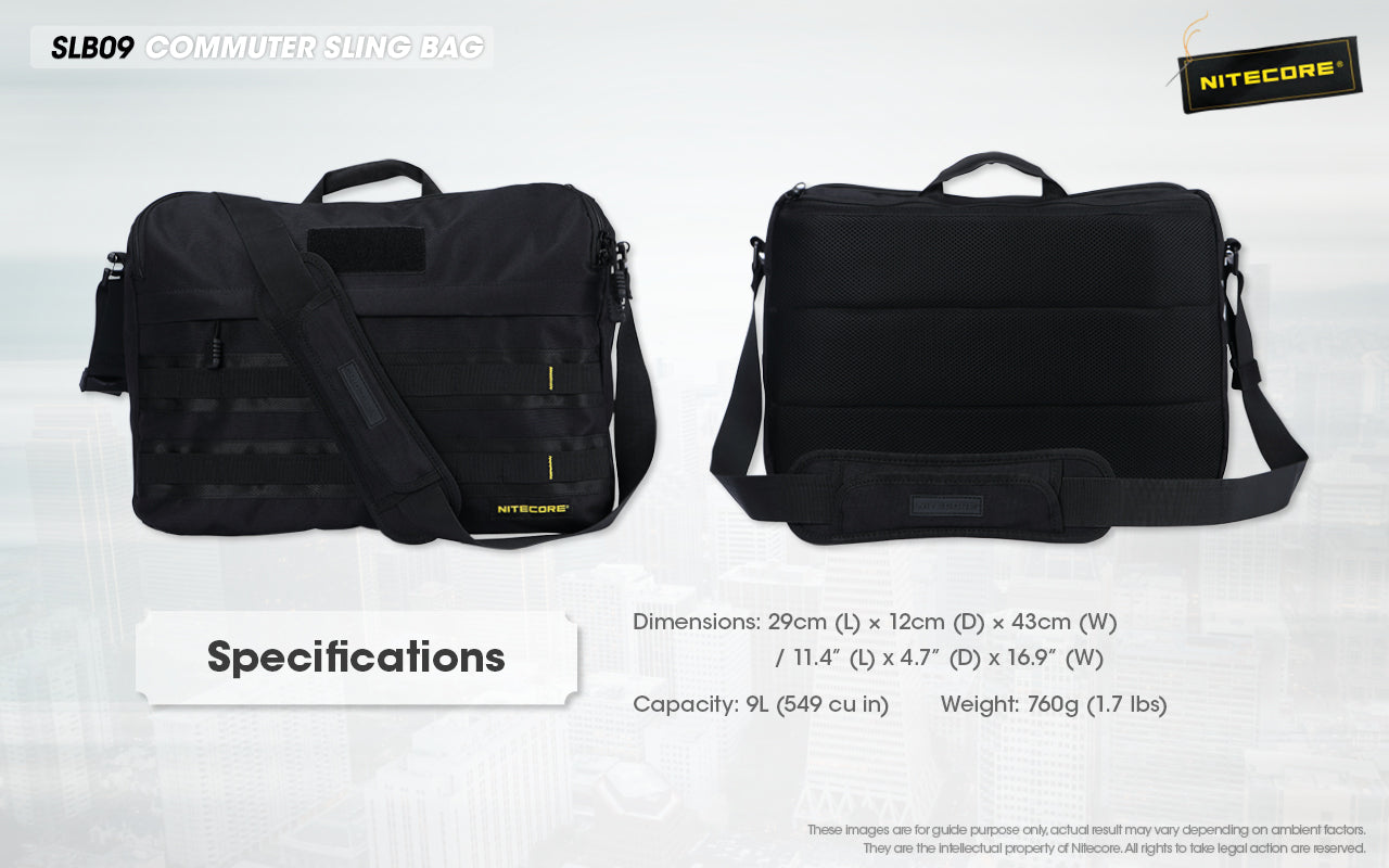 Nitecore Commuter Sling Bag SLB09