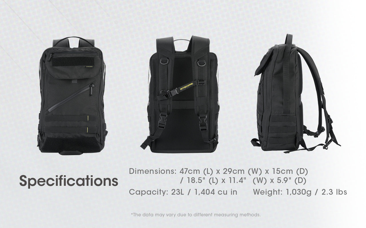 Nitecore Multi-Purpose Commuting Backpack BP23