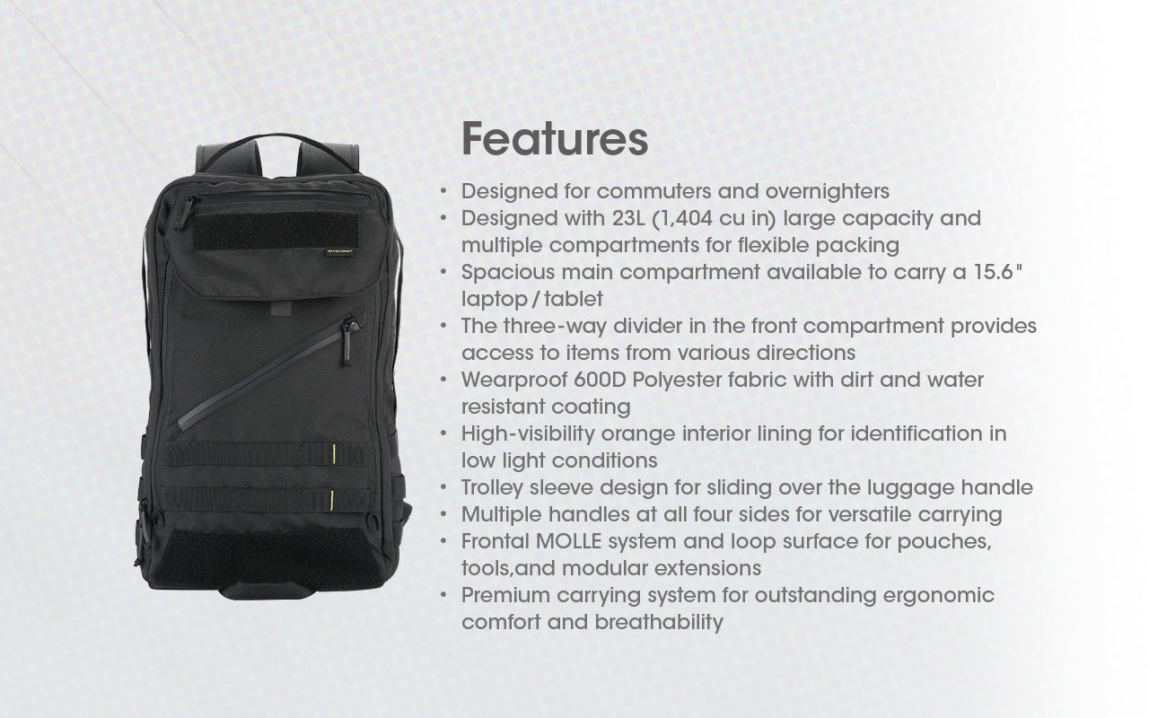 Nitecore Multi-Purpose Commuting Backpack BP23