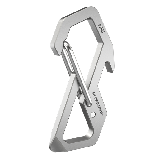 Nitecore Accessory NSH10 Multiuse Titanium Snap Hook Carabiner