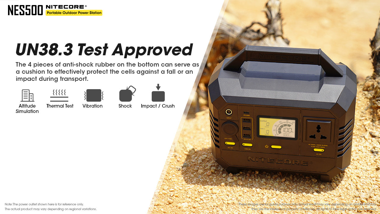 Nitecore NES500 Portable Outdoor Power Station