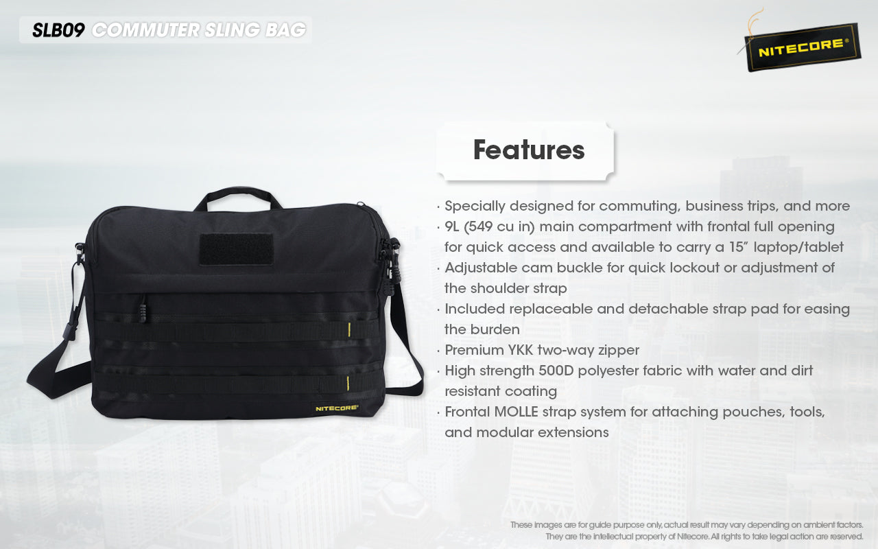Nitecore Commuter Sling Bag SLB09