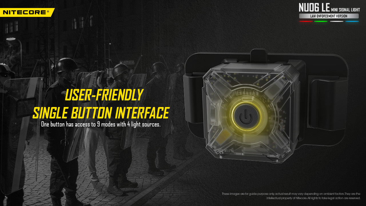 Nitecore NU06LE Mini Signal Light (15 Lumens)