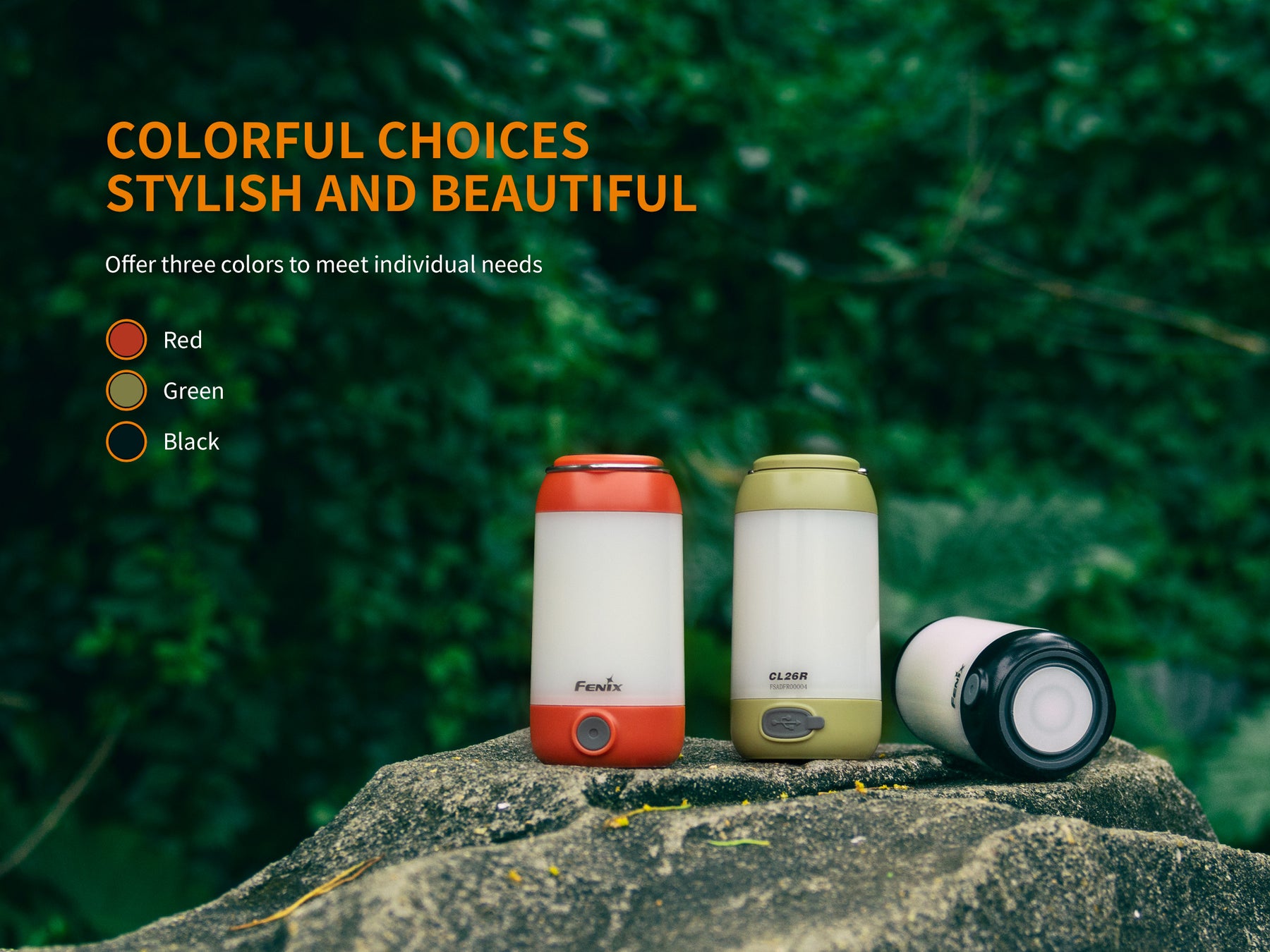 Fenix CL26R Rechargeable Camping Lantern (400 Lumens) (2 Versions) - Thomas Tools