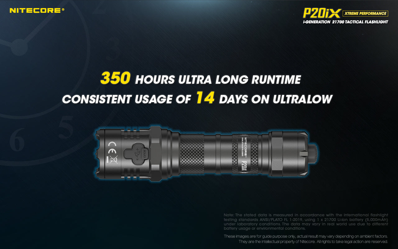 Nitecore P20iX USB Rechargeable LED Flashlight (4000 Lumens)
