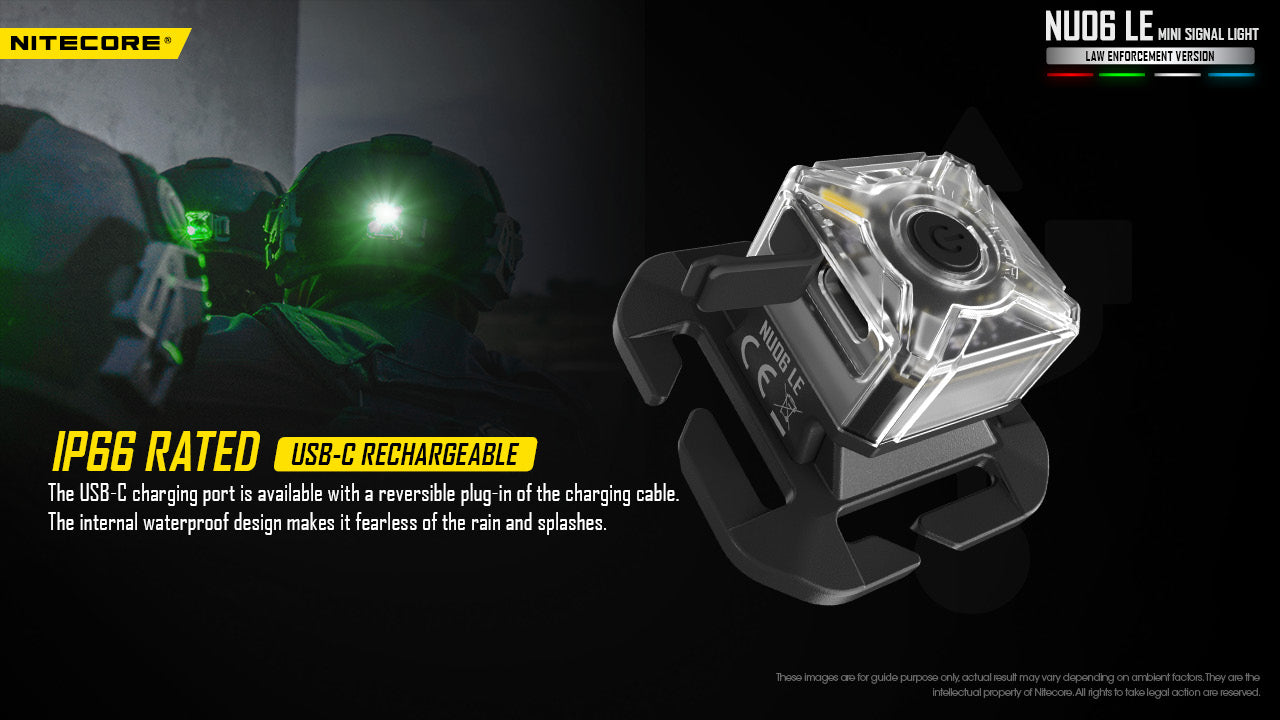 Nitecore NU06LE Mini Signal Light (15 Lumens)