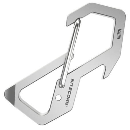 Nitecore Accessory NSH10 Multiuse Titanium Snap Hook Carabiner