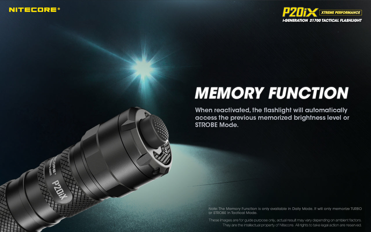 Nitecore P20iX USB Rechargeable LED Flashlight (4000 Lumens)