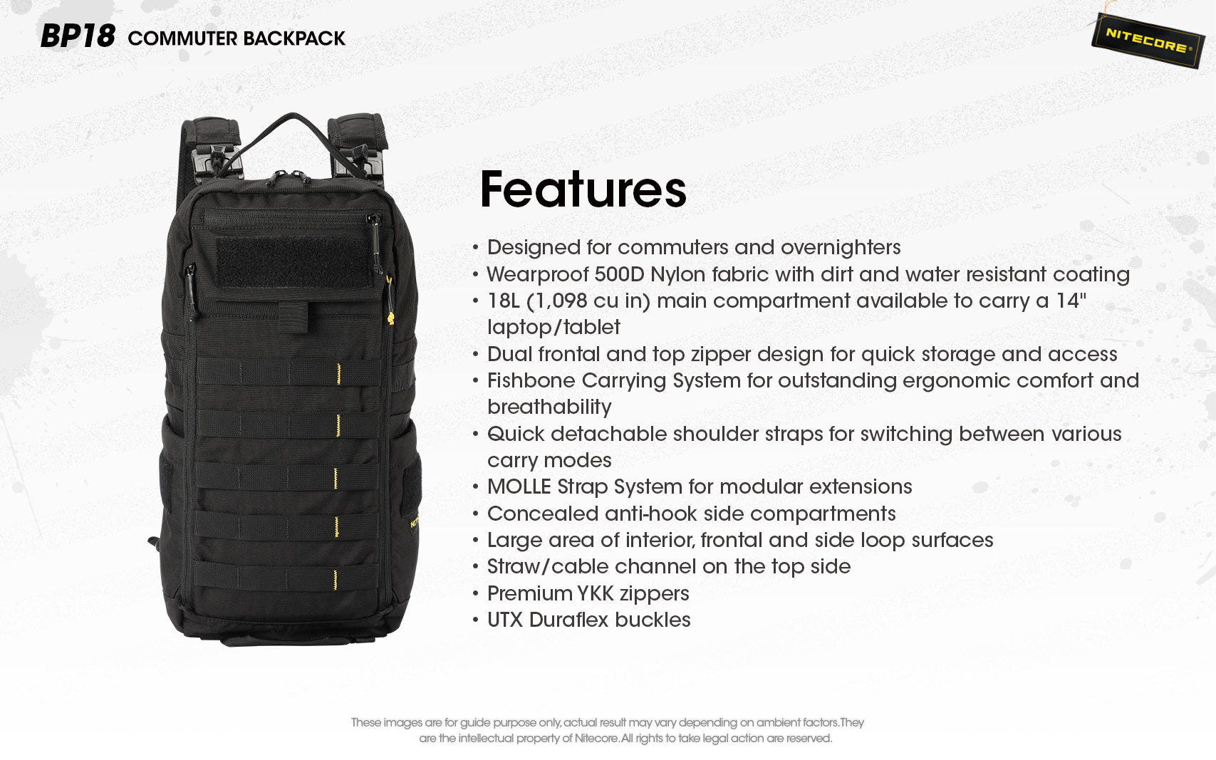 Nitecore Commuter Backpack BP18