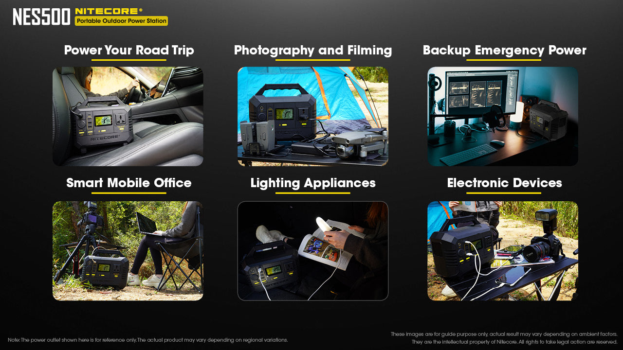 Nitecore NES500 Portable Outdoor Power Station