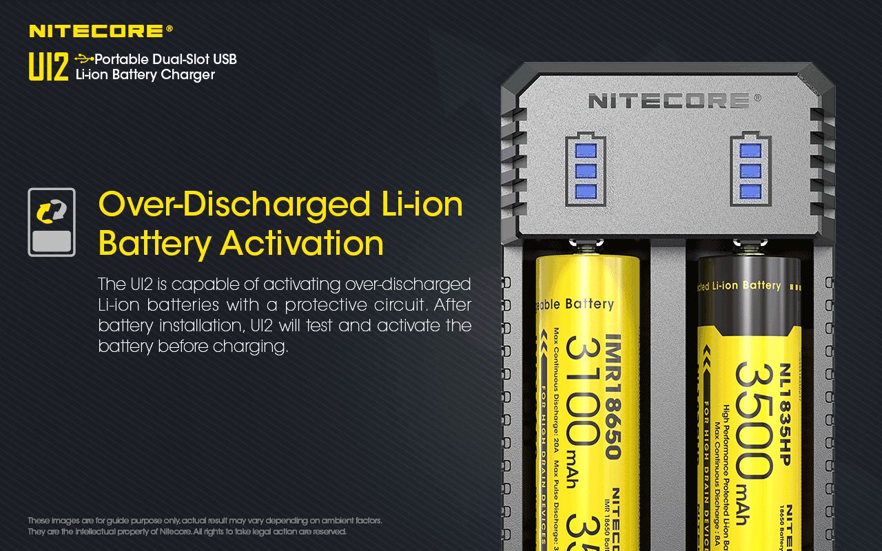 Nitecore UI2 USB Battery Charger - Thomas Tools