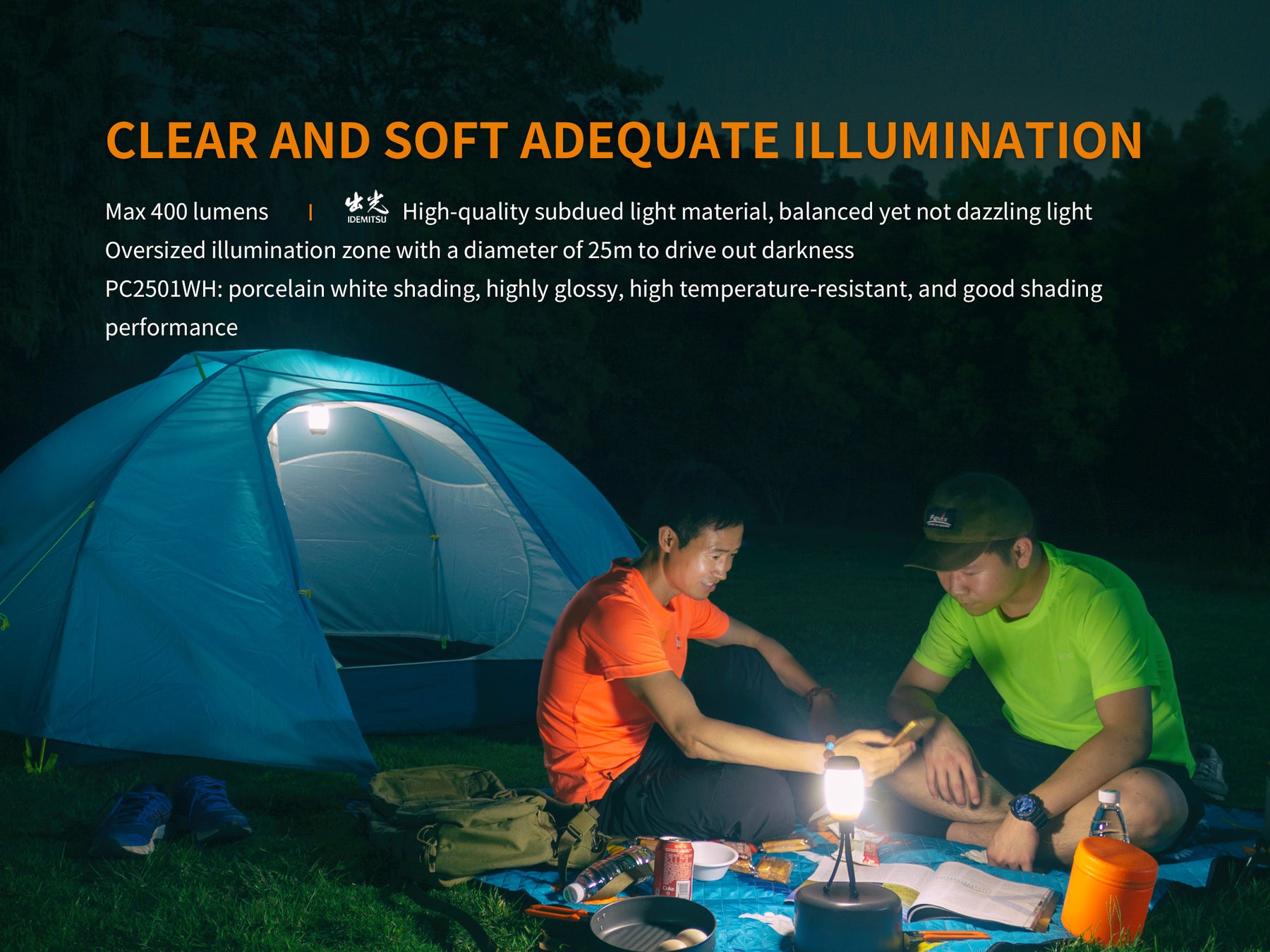 Fenix CL26R Rechargeable Camping Lantern (400 Lumens) (2 Versions) - Thomas Tools