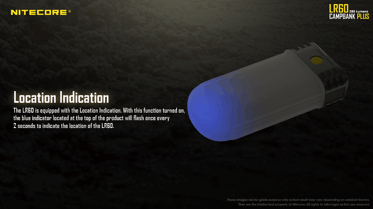 Nitecore LR60 Campbank Plus Camping Lantern (280 Lumens)