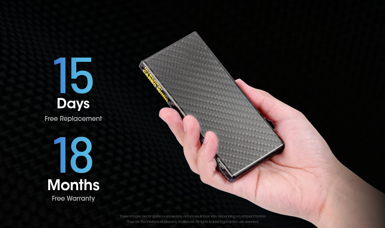 Nitecore Carbo 10000 Lightweight Carbon Fibre Power Bank