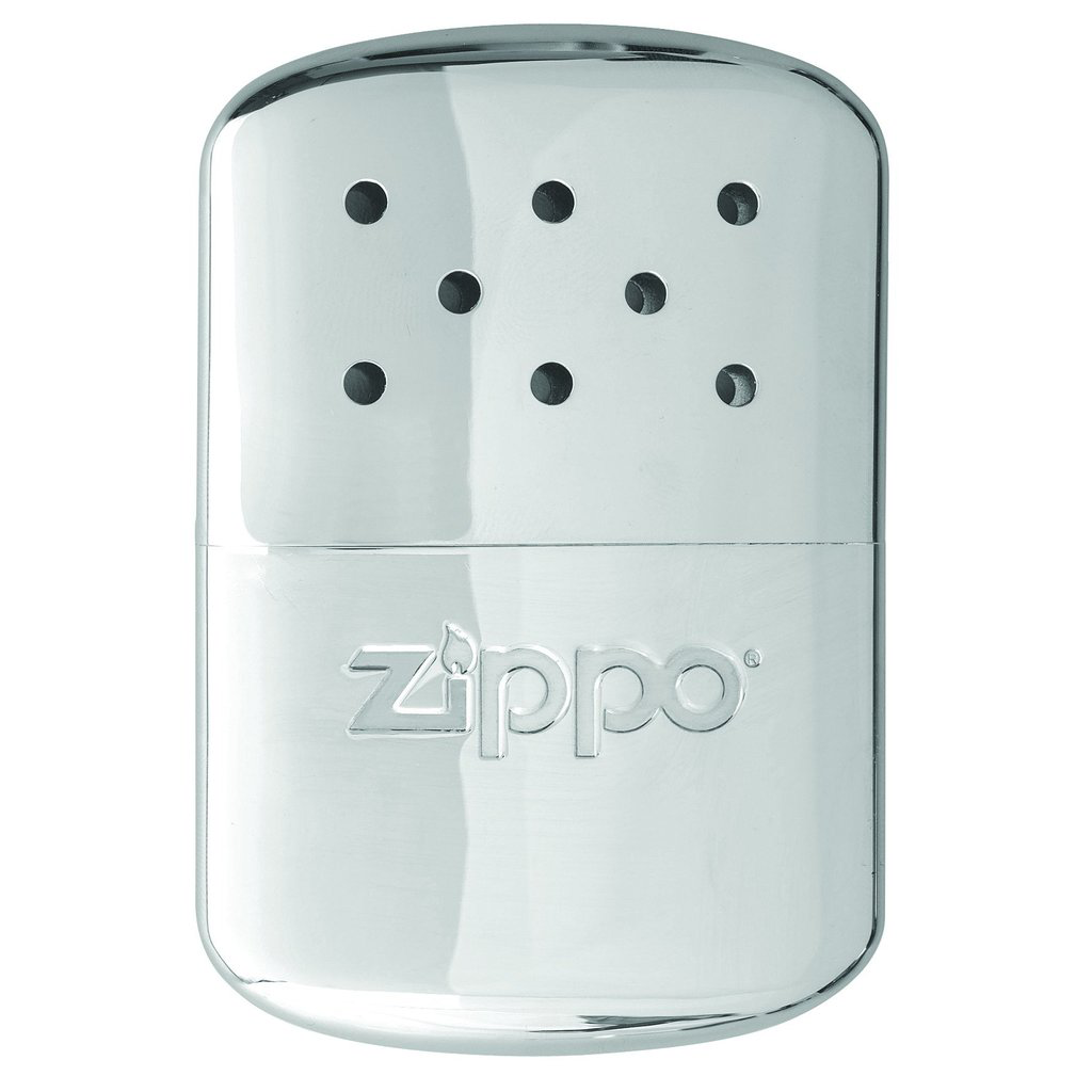Zippo 40453 12-Hour High Polish Chrome Refillable Hand Warmer - Thomas Tools