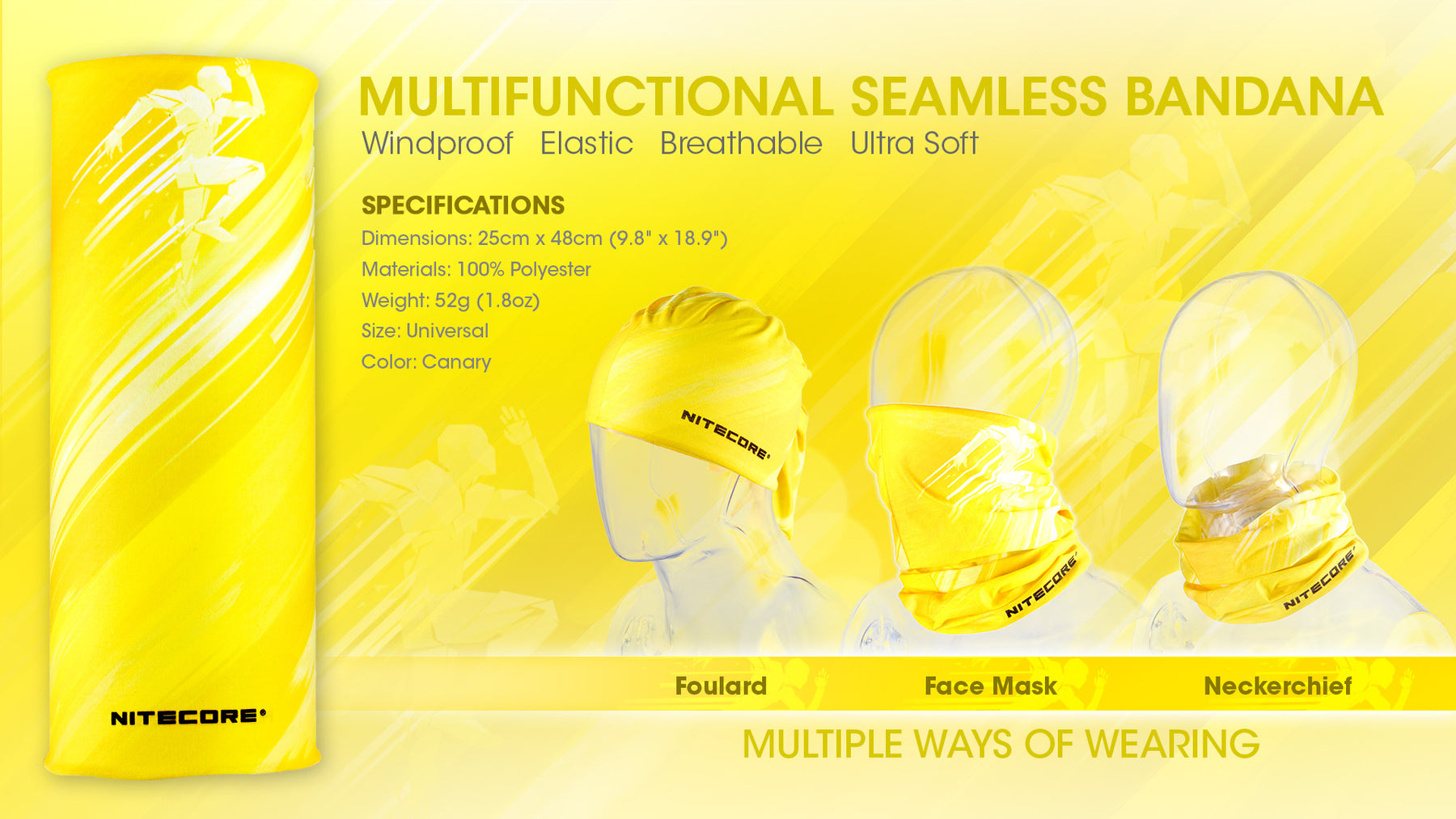 Nitecore Accessory Bandana (2 Versions)