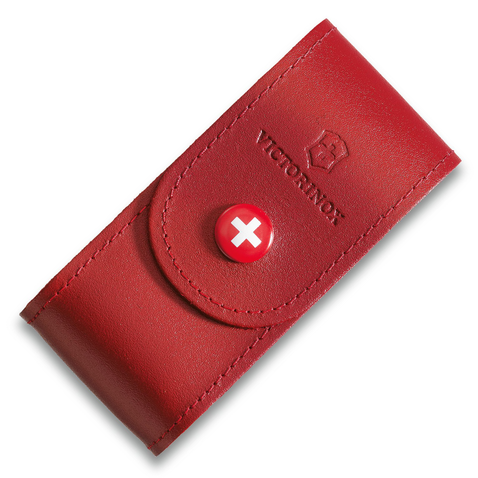 Victorinox Leather Belt Pouch 4.0521.1 (Red) (5-8 Layers)