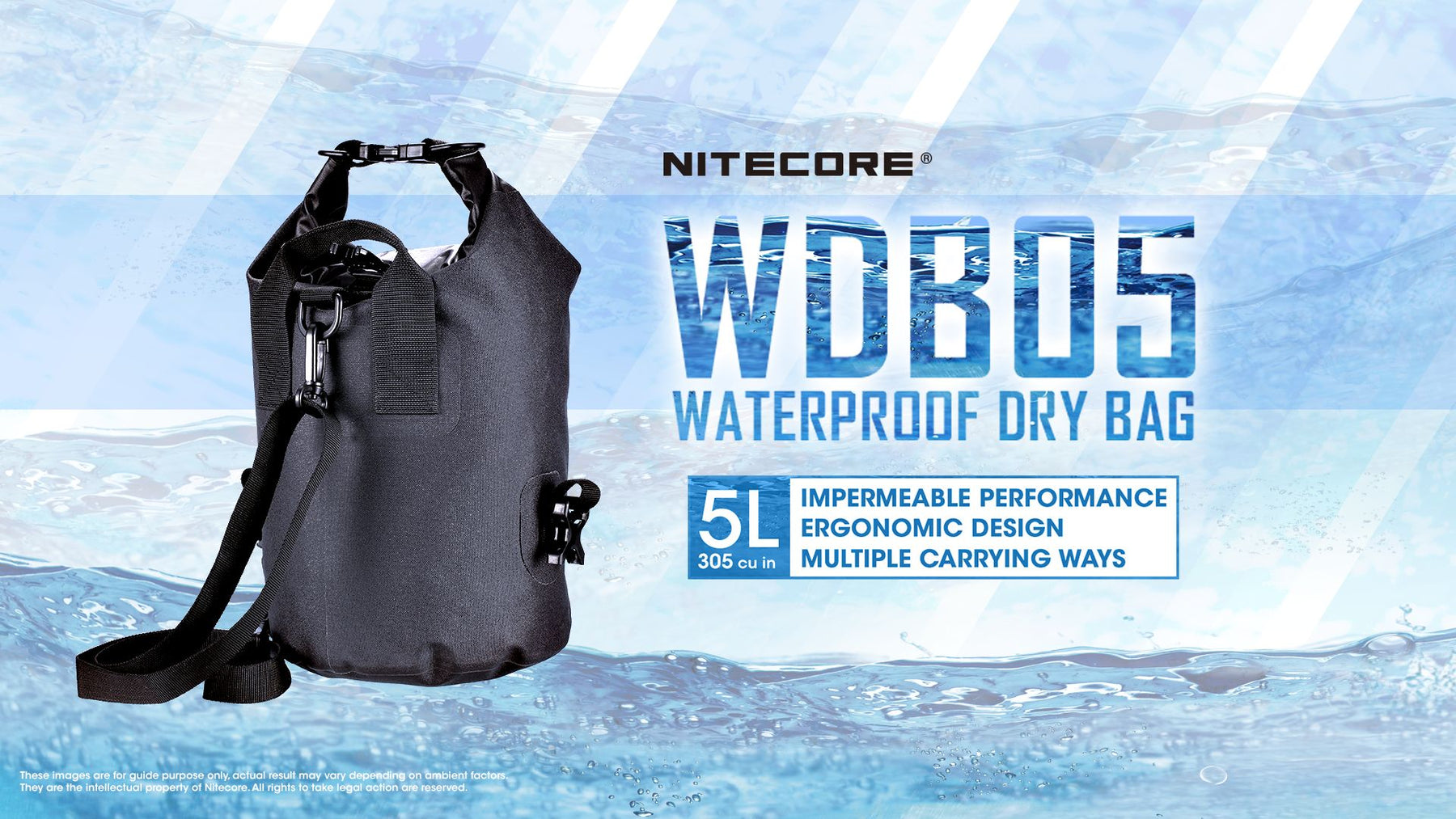 Nitecore Waterproof Dry Bag WDB05 (5L)