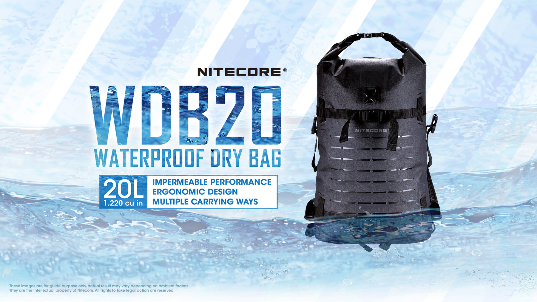 Nitecore Waterproof Dry Bag WDB20 (20L)
