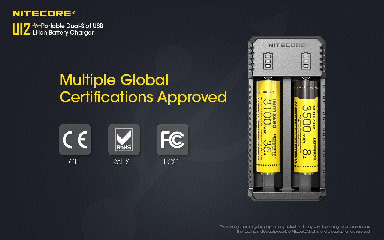 Nitecore UI2 USB Battery Charger - Thomas Tools