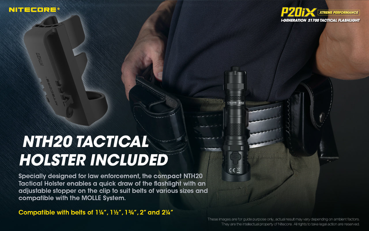 Nitecore P20iX USB Rechargeable LED Flashlight (4000 Lumens)