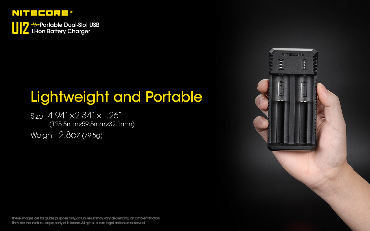 Nitecore UI2 USB Battery Charger - Thomas Tools