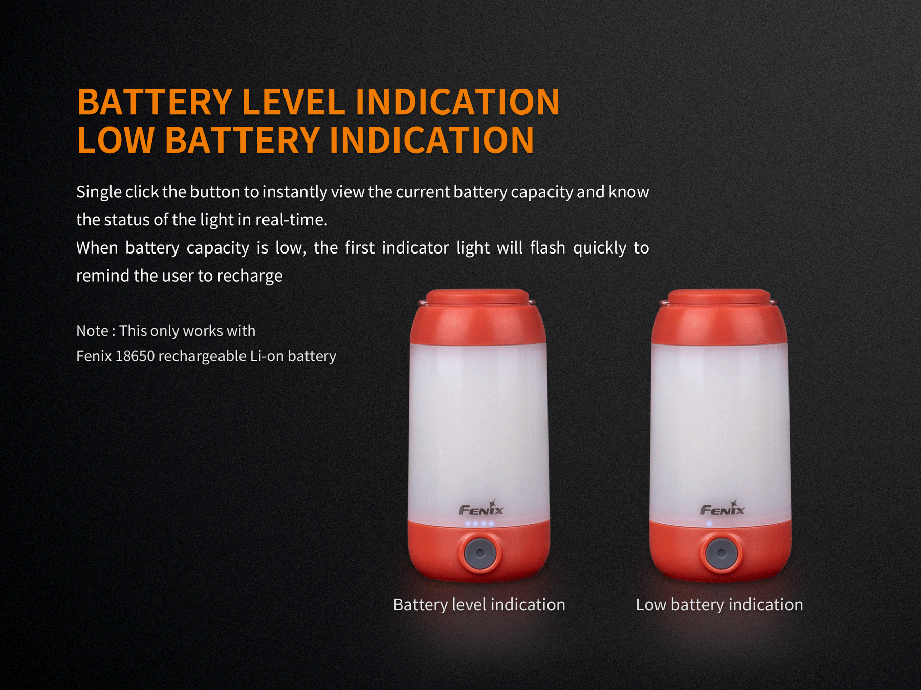 Fenix CL26R Rechargeable Camping Lantern (400 Lumens) (2 Versions) - Thomas Tools