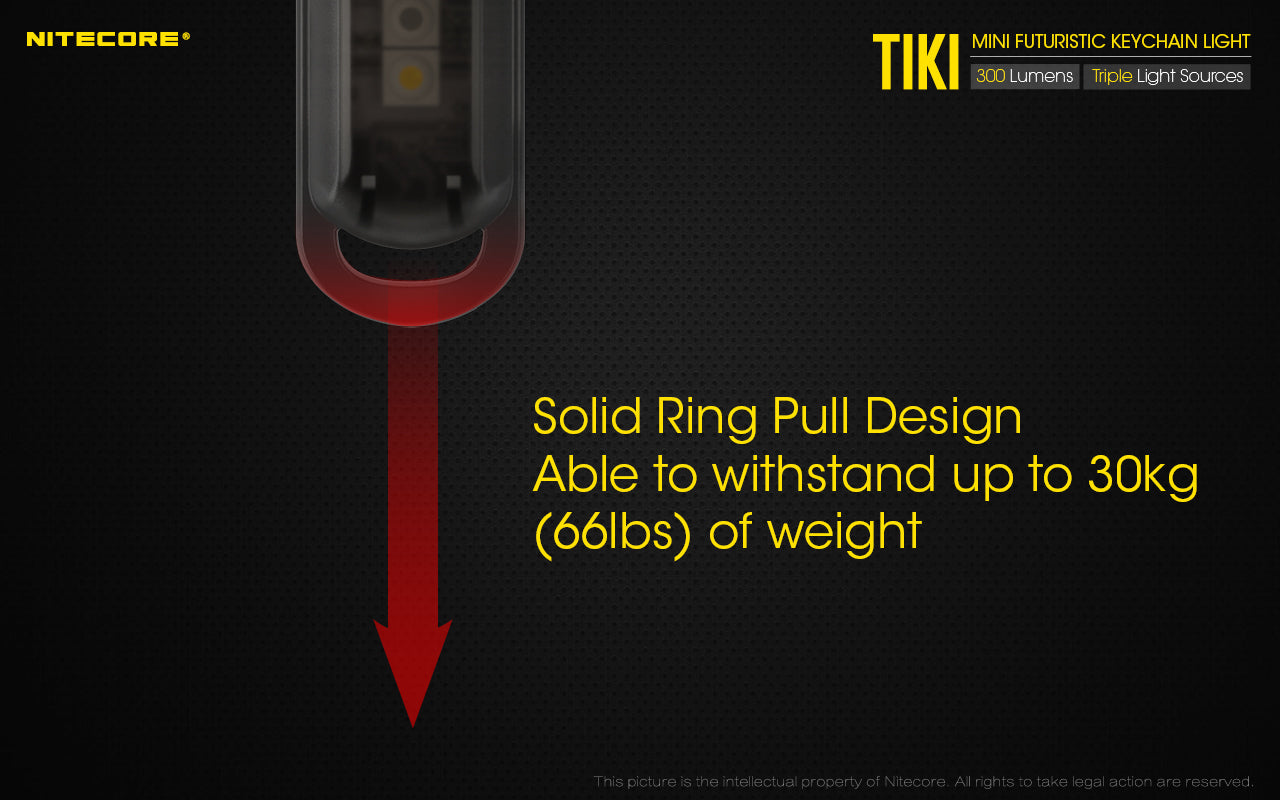 Nitecore TIKI LE Rechargeable Flashlight (300 Lumens) - Thomas Tools