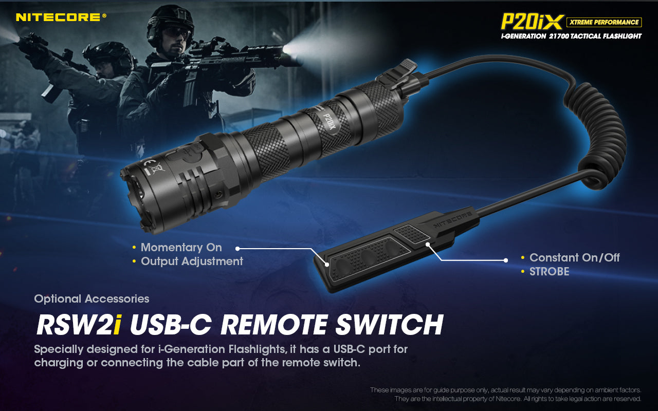 Nitecore P20iX USB Rechargeable LED Flashlight (4000 Lumens)