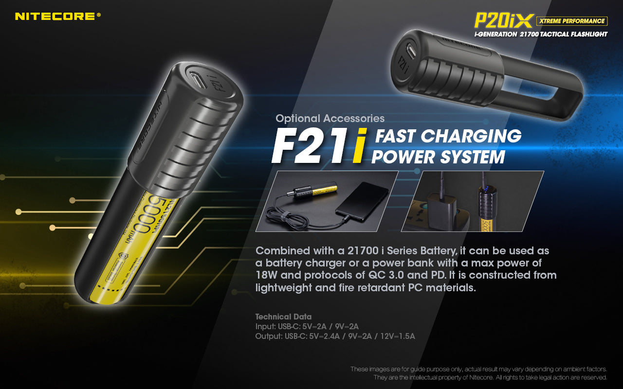 Nitecore P20iX USB Rechargeable LED Flashlight (4000 Lumens)