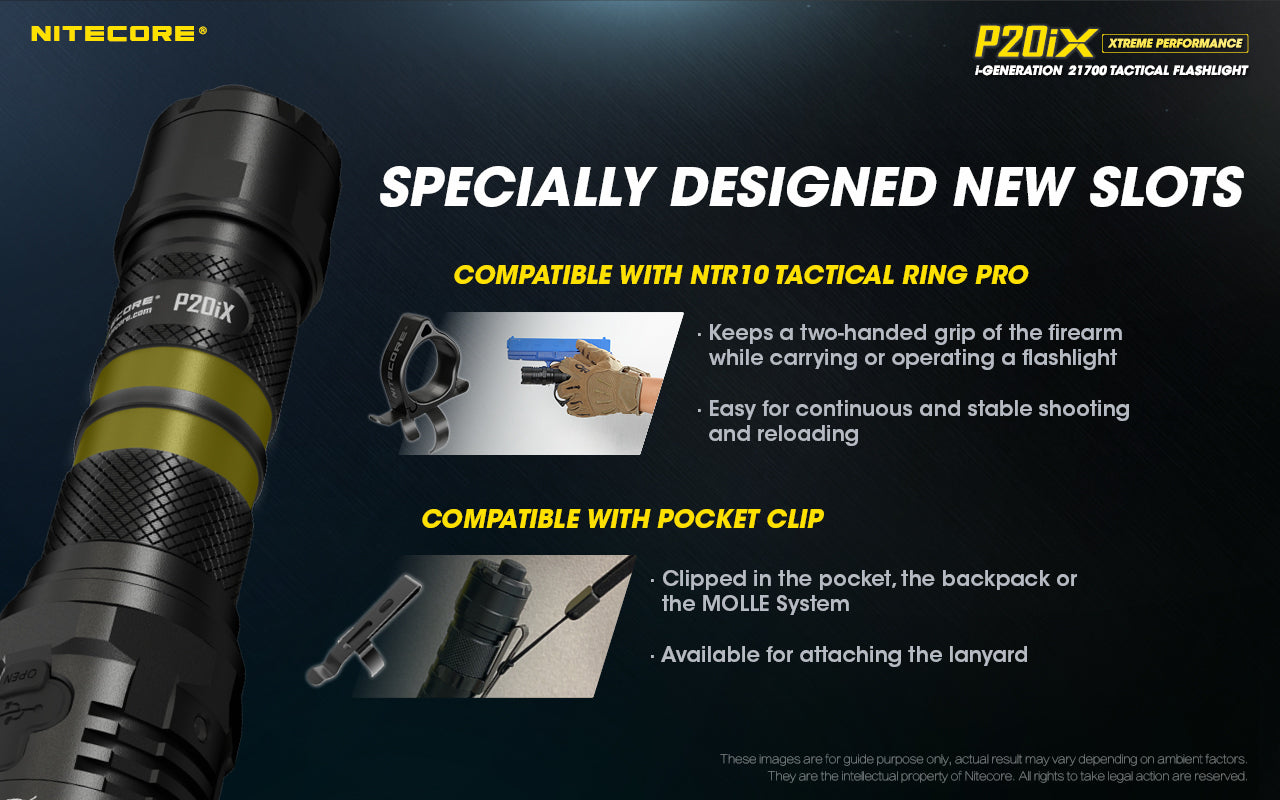 Nitecore P20iX USB Rechargeable LED Flashlight (4000 Lumens)