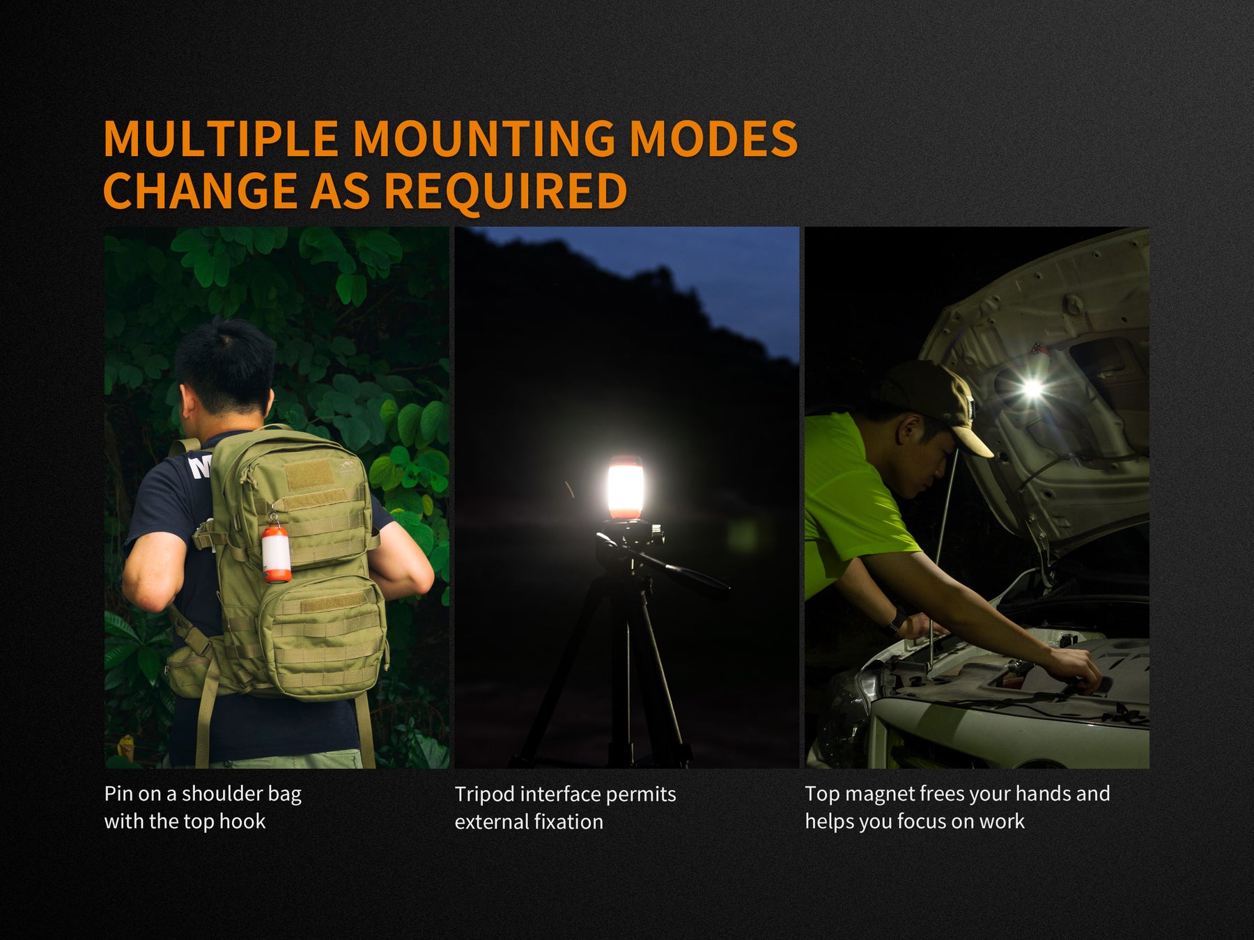 Fenix CL26R Rechargeable Camping Lantern (400 Lumens) (2 Versions) - Thomas Tools