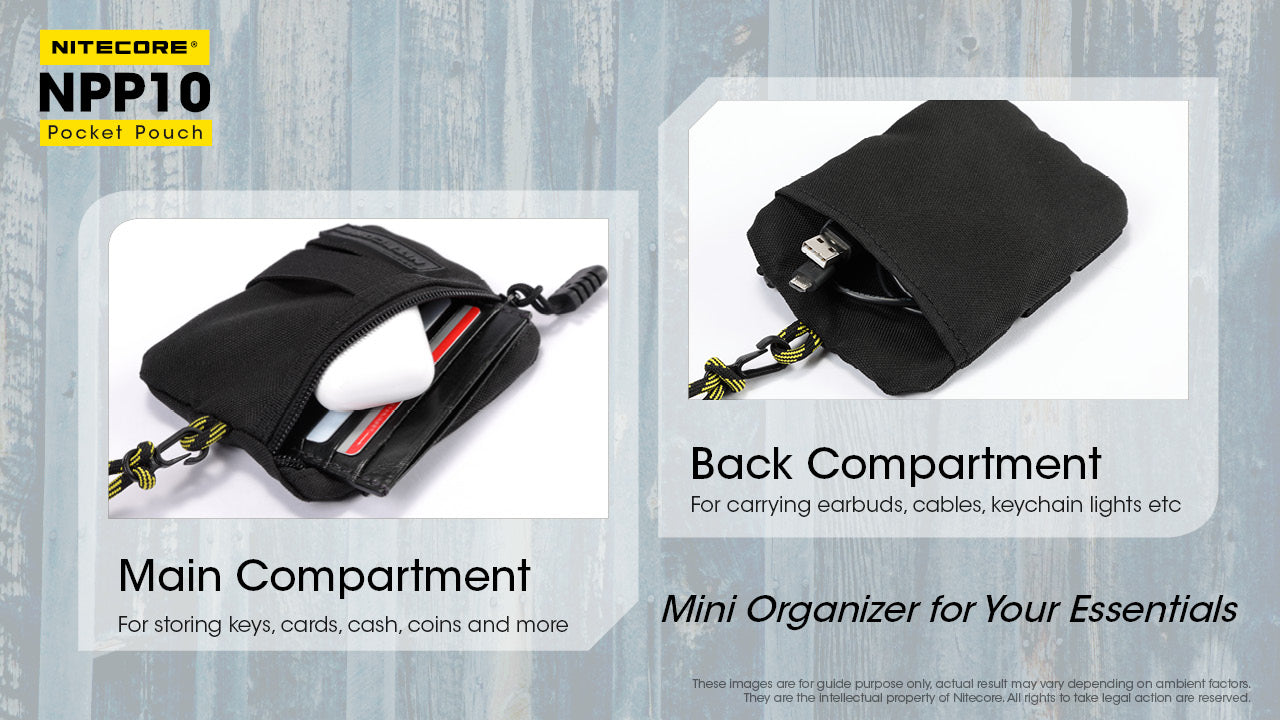 Nitecore Pocket Pouch NPP10 (2 Versions)