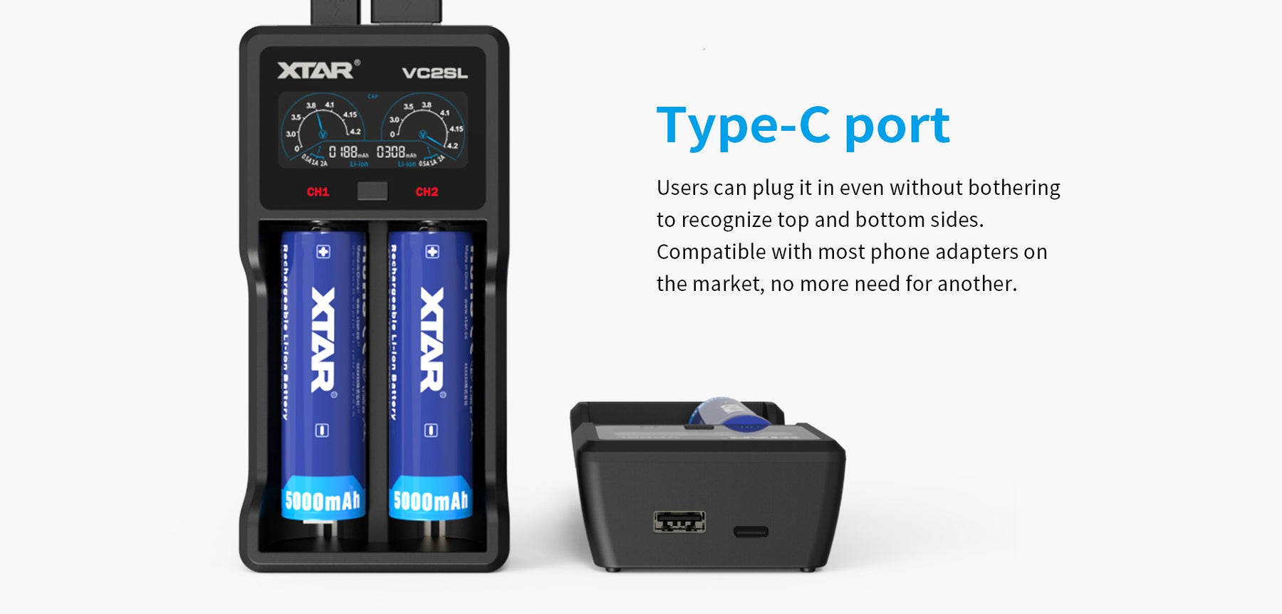 Xtar Charger VC2SL