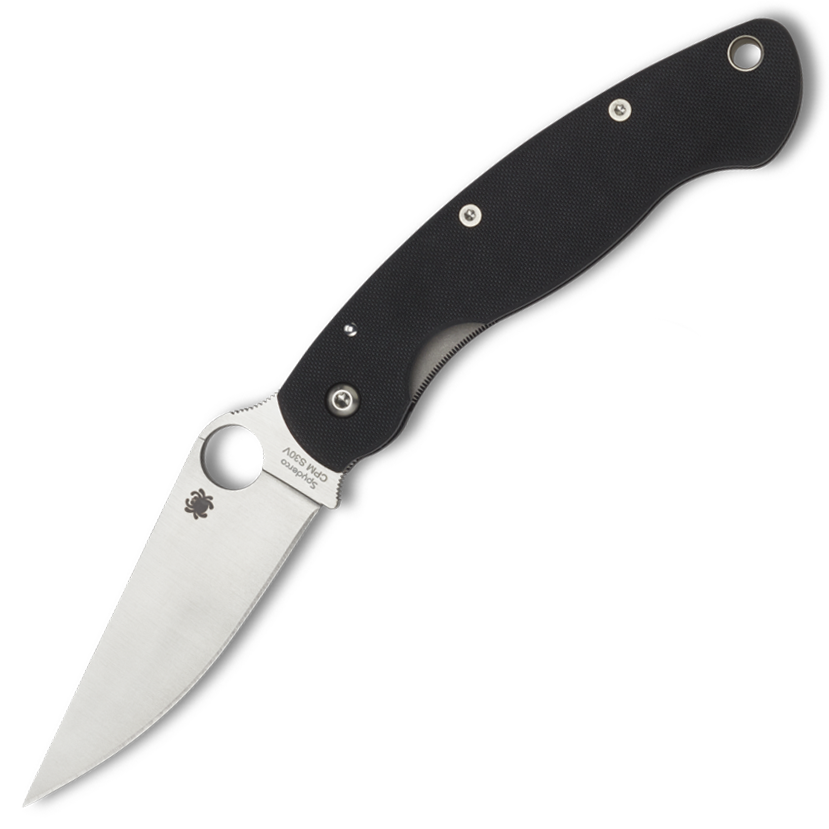 Spyderco C36GPE Military G-10 (Black) - Thomas Tools
