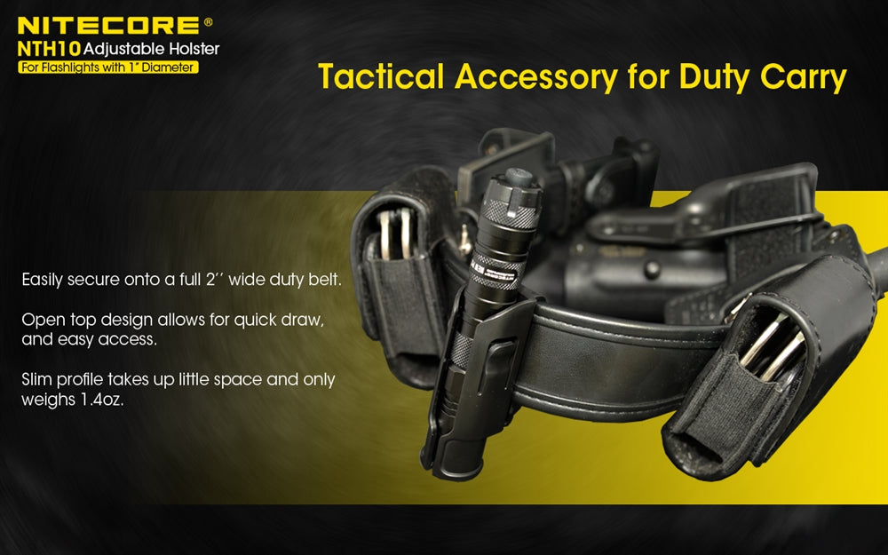 Nitecore Accessory NTH10 Adjustable Flashlight Holster