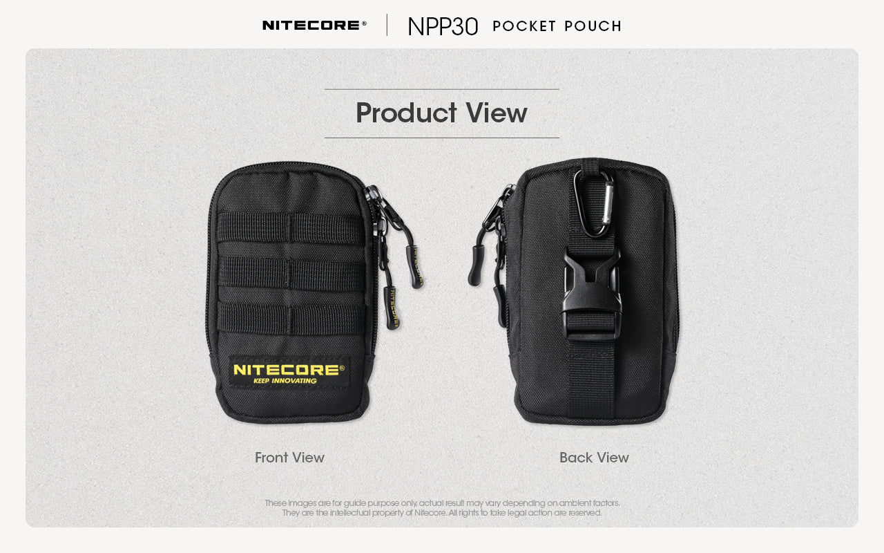 Nitecore EDC Pocket Pouch NPP30