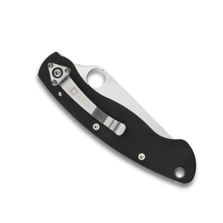 Spyderco C36GPE Military G-10 (Black) - Thomas Tools