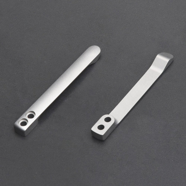 CJRB Accessory Titanium Pocket Clip (3 Versions)